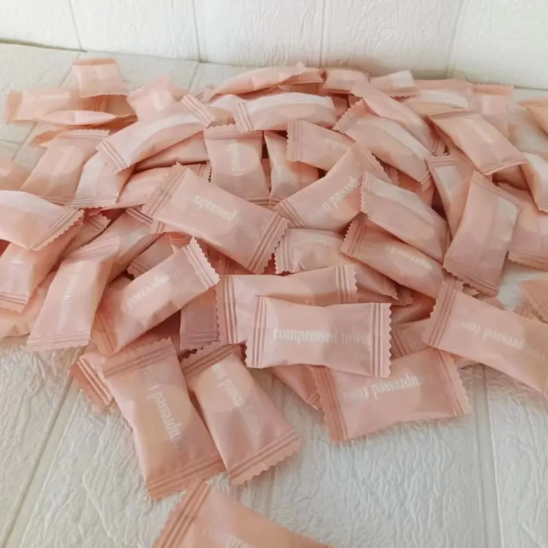 Facial Compression Towel Wipes Disposable Towel 50pcs Portable Travel Non Woven Towel Outdoor Wipes Face Wash Wipes