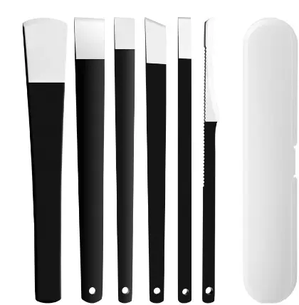 6pcs Pedicure Knife Set of Callus Nail Trimming Tools To Remove Dead Skin Scraper Home Repair Foot Nail Groove Artifacts