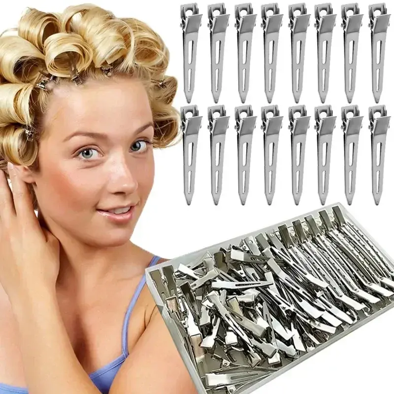 Professional Hair Styling Clips Strong Hold Root Lift Clamps For Curling Hairdressing Tools Salon Home Use Hair Clips