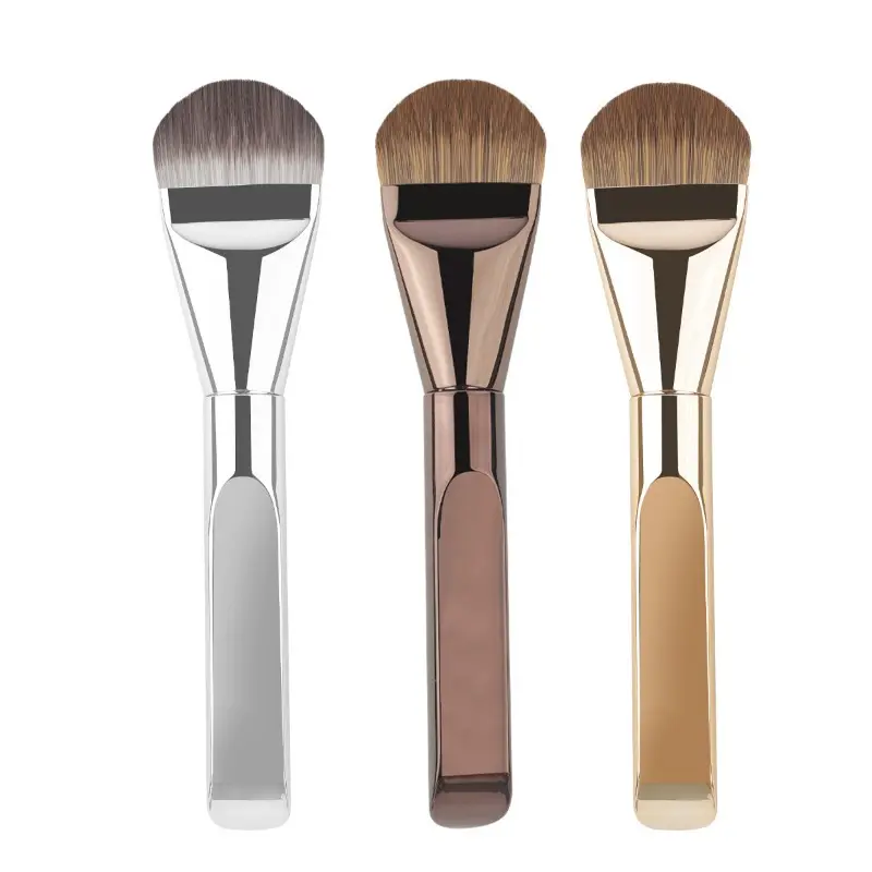 Foundation Makeup Brushes Set Ultra Thin Top Mask Brush For Liquid Cream Cosmetics Blending Beauty Tool Premium Gift