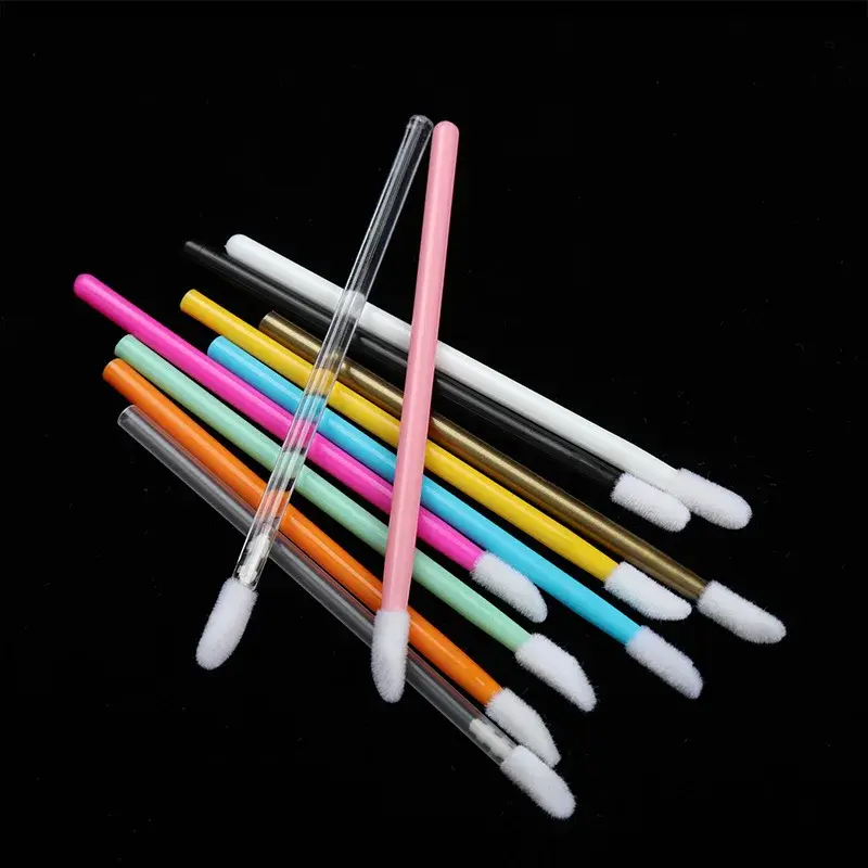 50PCS Disposable Makeup Brushes Set Lip Eyelash Brush Mascara Applicator Lash Extension Tool Lipstick Wand Cosmetic Kit