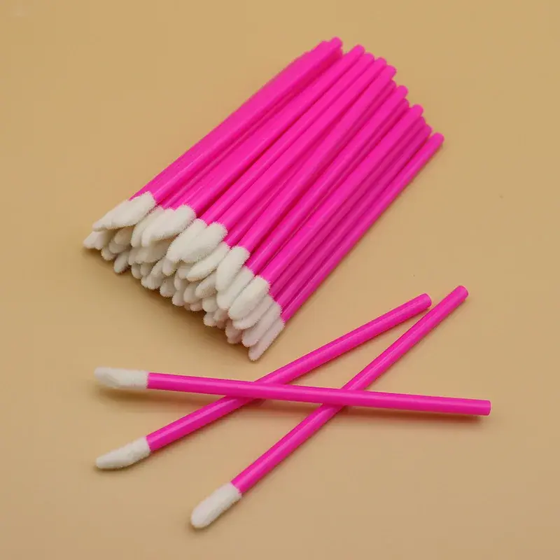 50PCS Disposable Makeup Brushes Set Lip Eyelash Brush Mascara Applicator Lash Extension Tool Lipstick Wand Cosmetic Kit