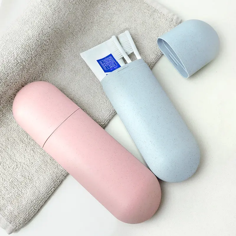 Portable Toothbrush Storage Box Travel Camping Toothbrush Case Cover Safety Health Bathroom Storage Organizer Box