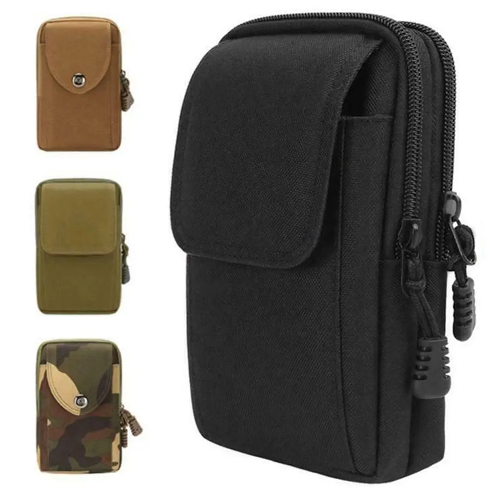 Tactical Molle Pouch Belt Waist Bag Men Tool Bag Mobile Phone Case Outdoor