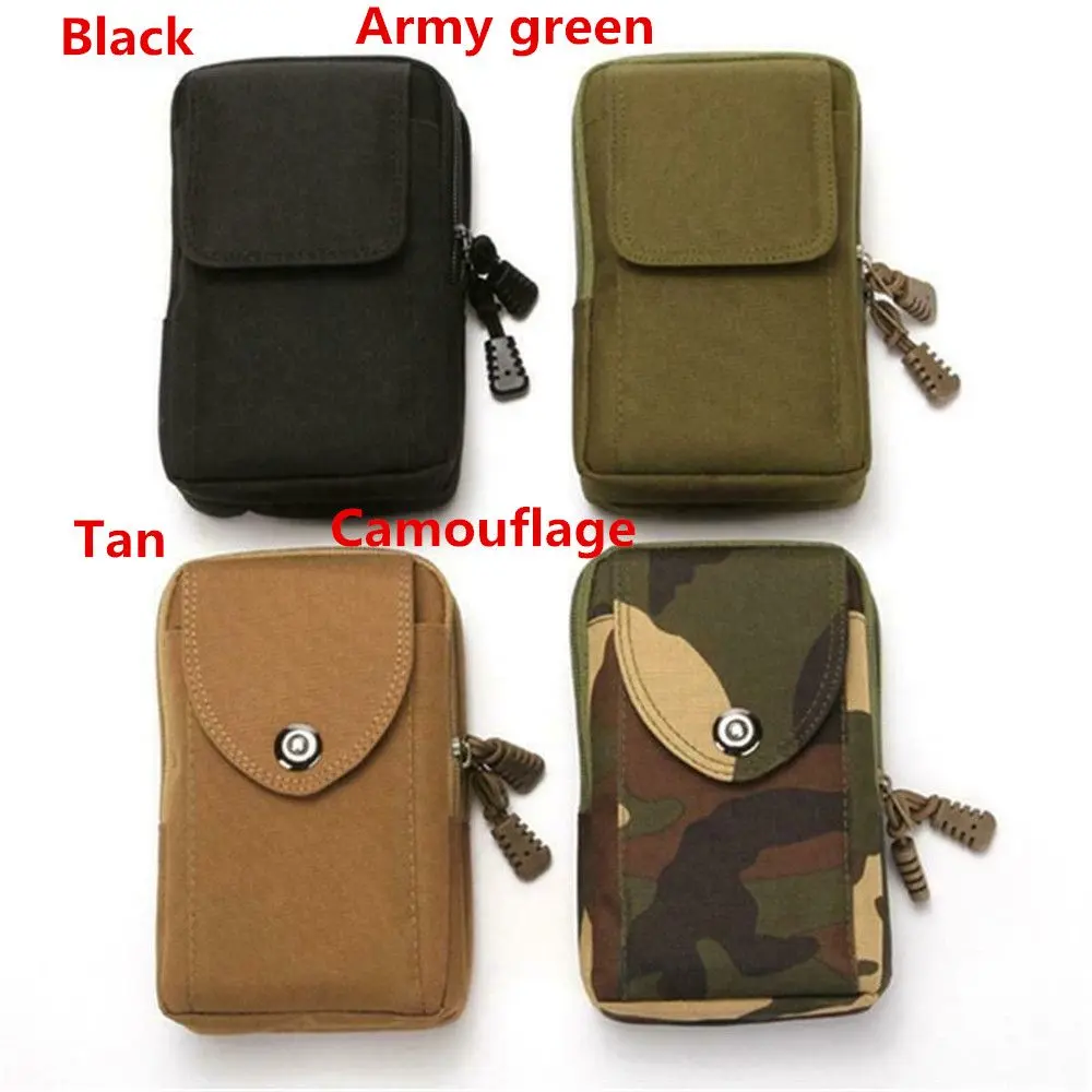 Tactical Molle Pouch Belt Waist Bag Men Tool Bag Mobile Phone Case Outdoor