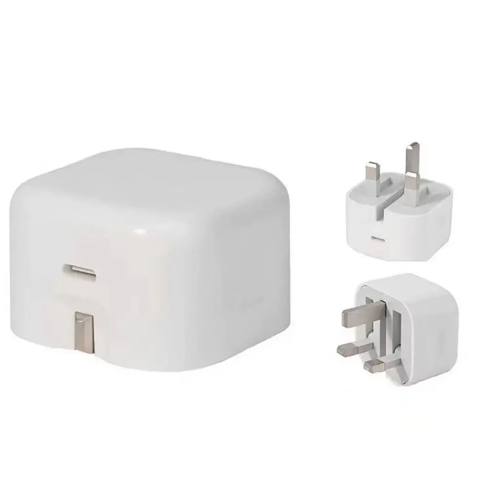 20W Quick Charger Fast Charging Phone Accessories Charger Head Britain Standard for iPhone15 /14/13/12/11 Pro Max