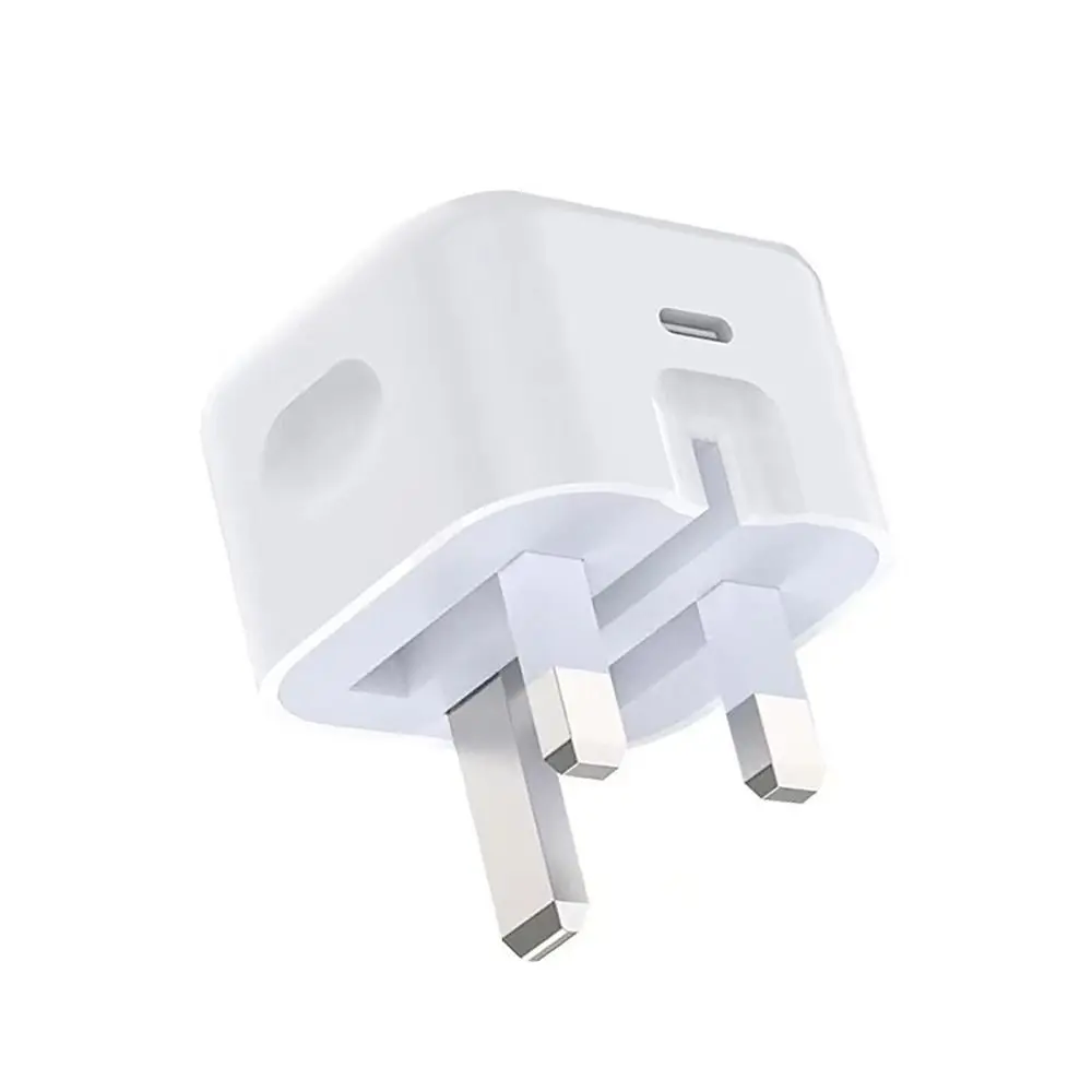 20W Quick Charger Fast Charging Phone Accessories Charger Head Britain Standard for iPhone15 /14/13/12/11 Pro Max