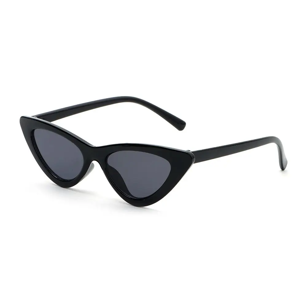 Fashion Kids Sunglasses Retro Narrow Frame Cat Eye Sunglasses for Boys Girls 3-9 Years Non-Polarized Sun Glasses Party Favor