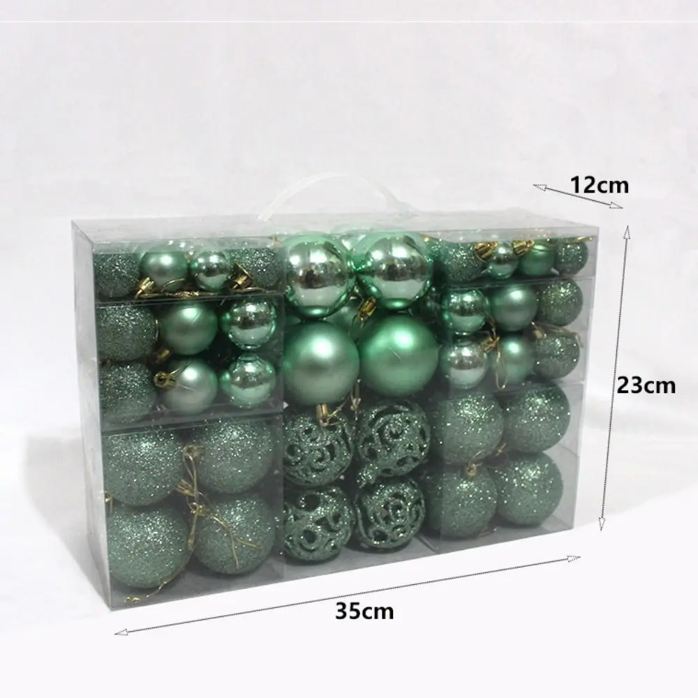 100pcs Christmas Decor Baubles Tree Xmas Balls Party Wedding Ornament Party Supplies Xmas Ornament Ball Xmas Baubles