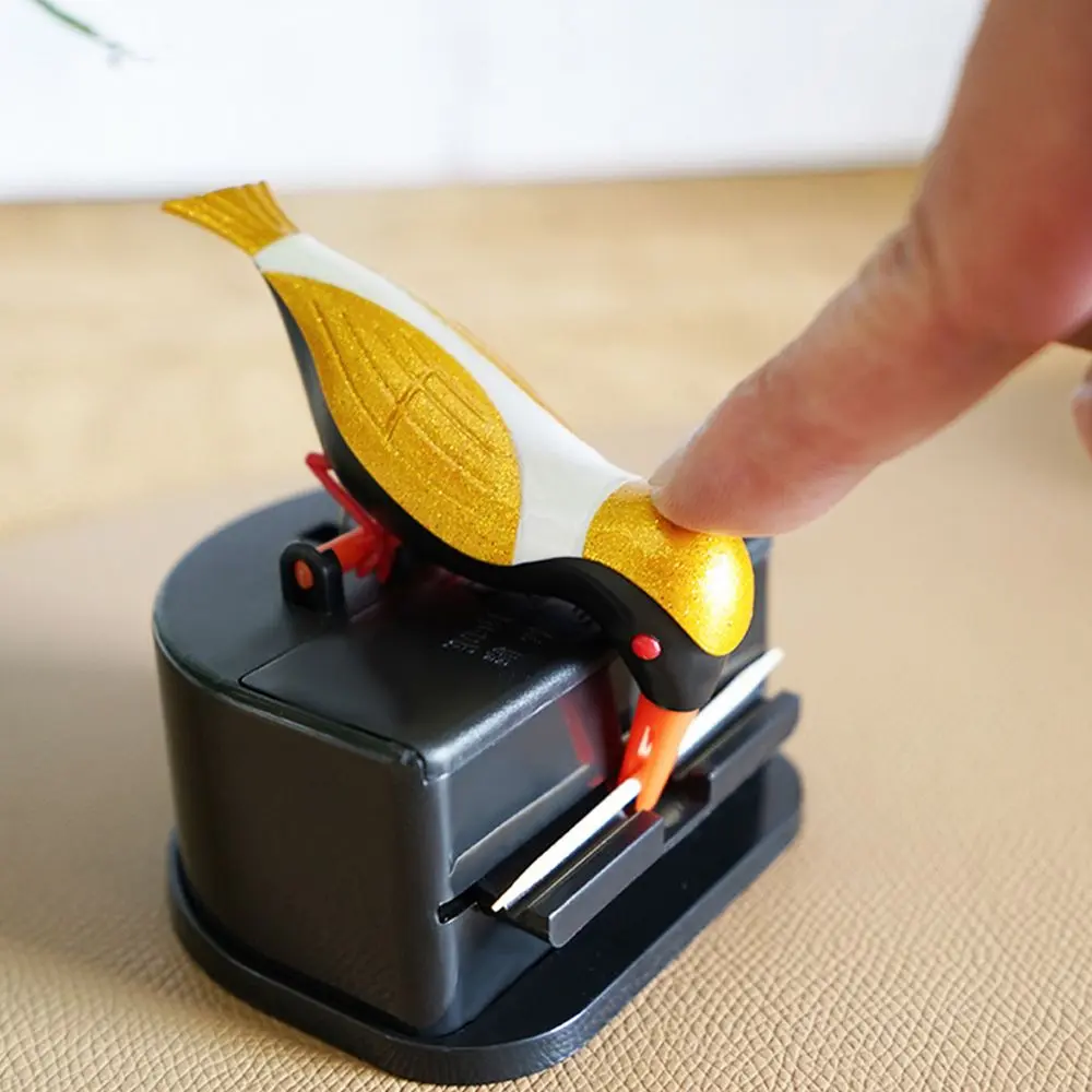 Hummingbird Toothpick Container Toothpick Dispenser Automatic Bird Toothpick Holder Box Home Decoration Kitchen Accessories