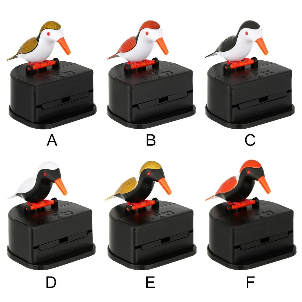 Hummingbird Toothpick Container Toothpick Dispenser Automatic Bird Toothpick Holder Box Home Decoration Kitchen Accessories