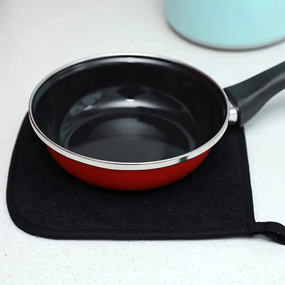 2PCS Insulation Pads Table Toweling Heat Insulation Mat Microwave Glove Pan Oven Cloth Resistant Kitchen Placemats Pot Holder