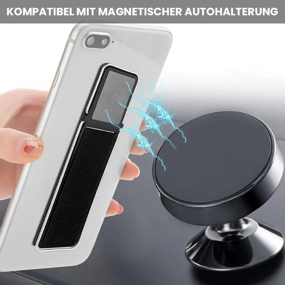 Universal Cell Phone Ring Holder Finger Kickstand Strap Band Grip Foldable Cellphone Stand for iPhone/Samsung/Xiaomi/Huawei