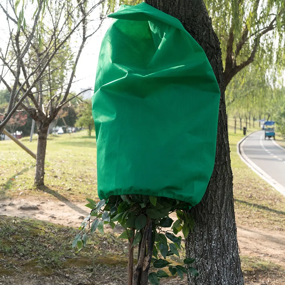 Plant Cover Winter Warm Cover Tree Shrub Plant Protecting Bag Frost Protection For Yard Garden Plants Small Tree Against Cold