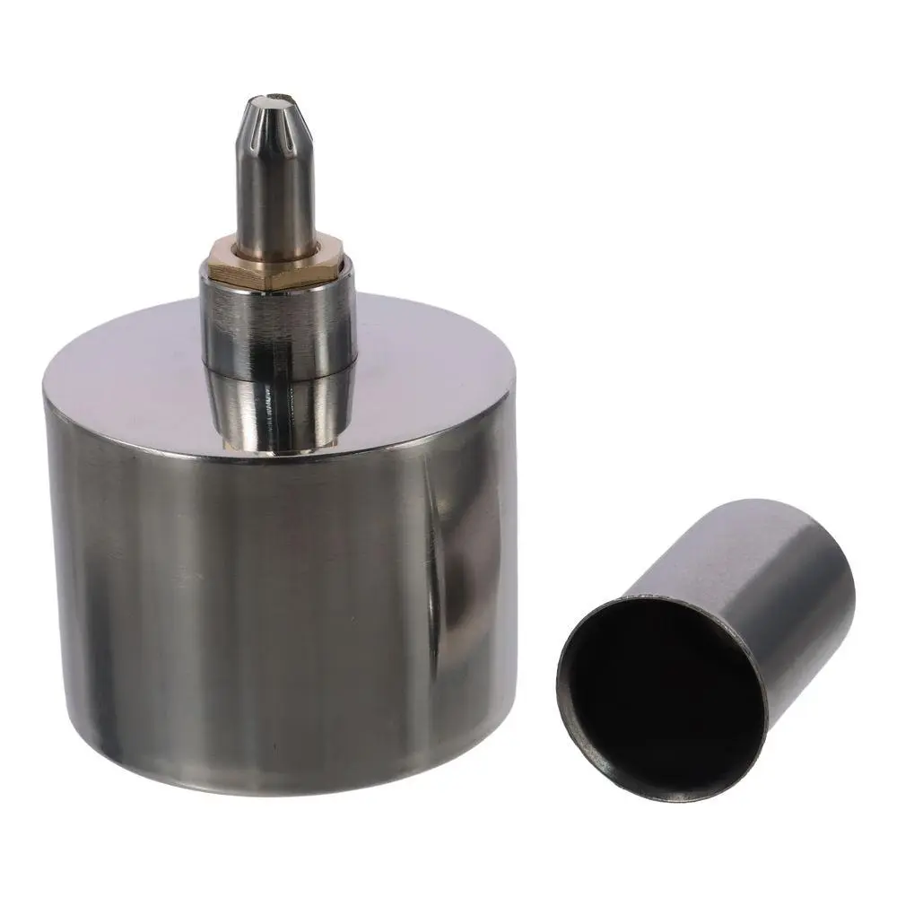 304 Stainless Steel 200ml Alcohol Lamp Durable Heating Equipment Thickened Chemistry Lab Alcohol Burner