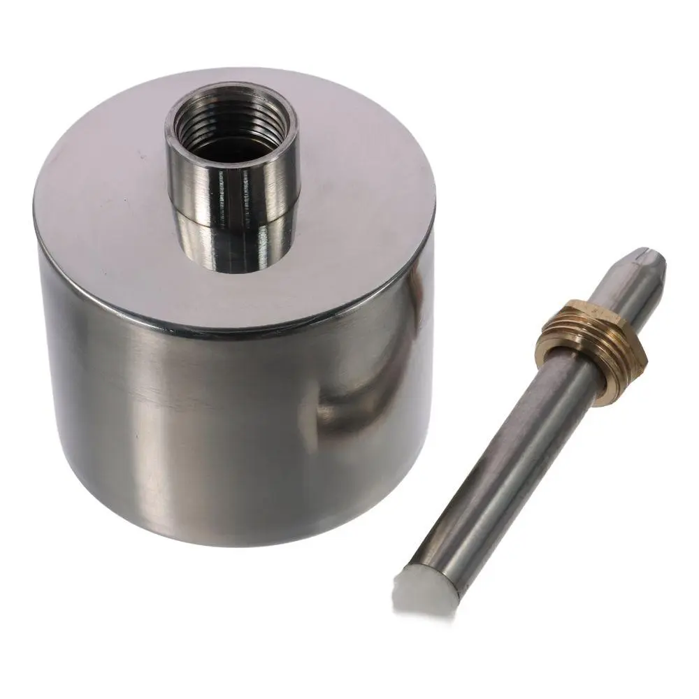 304 Stainless Steel 200ml Alcohol Lamp Durable Heating Equipment Thickened Chemistry Lab Alcohol Burner