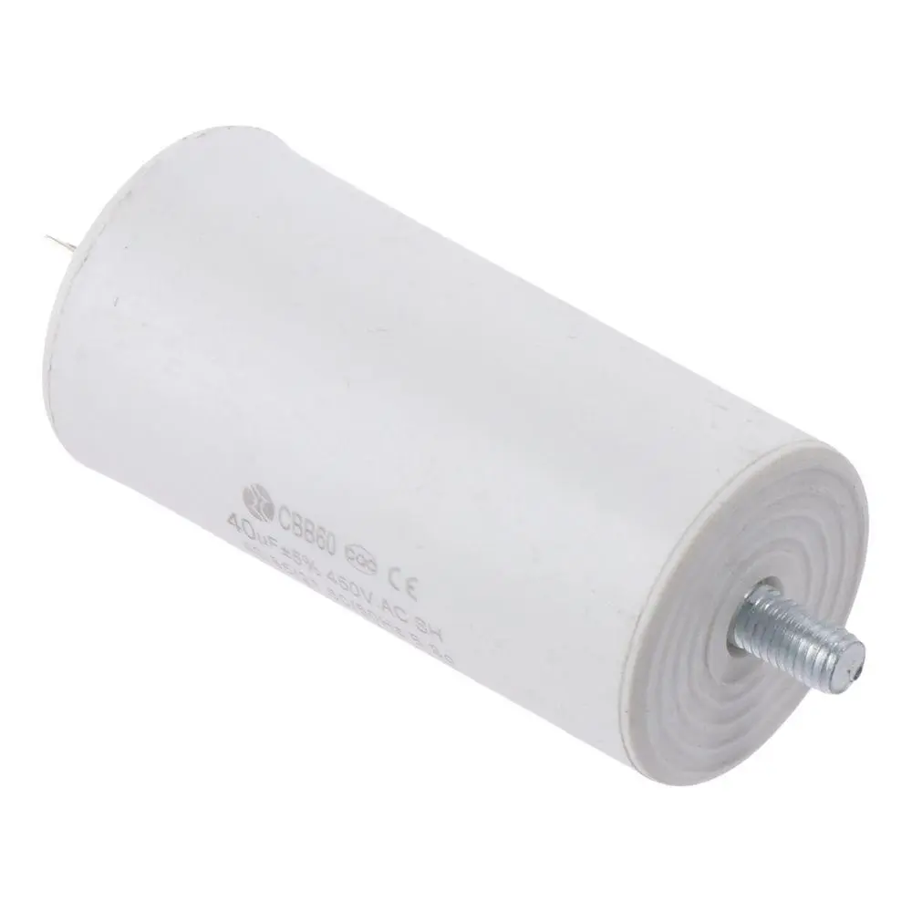 CBB60 450V 40uf Motor Start Capacitor Washing Machine Capacitor Water Pump Capacitor