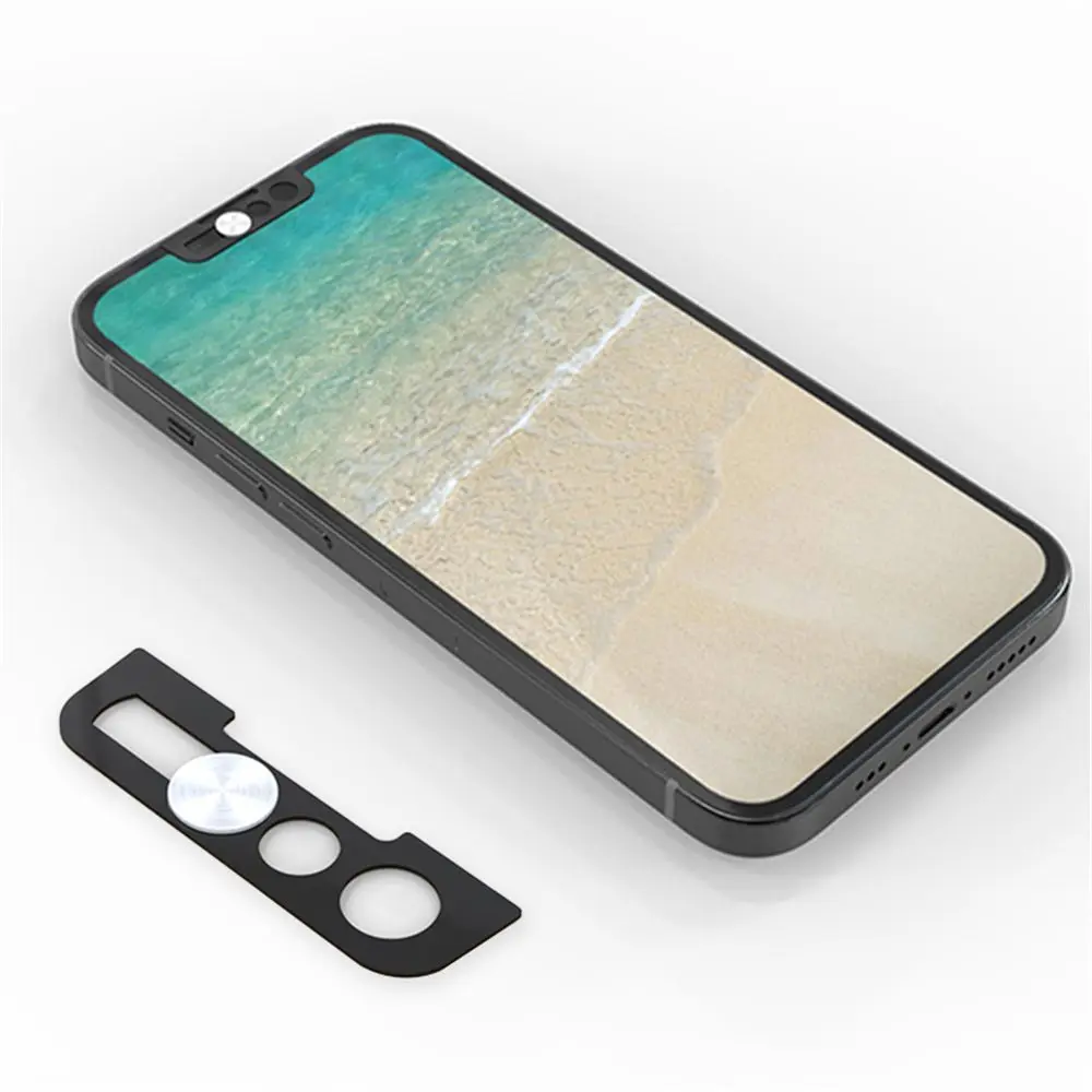 1/3PCS Metal Webcam Cover Phone Lens Stickers for iPhone 13 Pro Max MiniPrivacy Slider Camera Cover for iPhone 13 Series