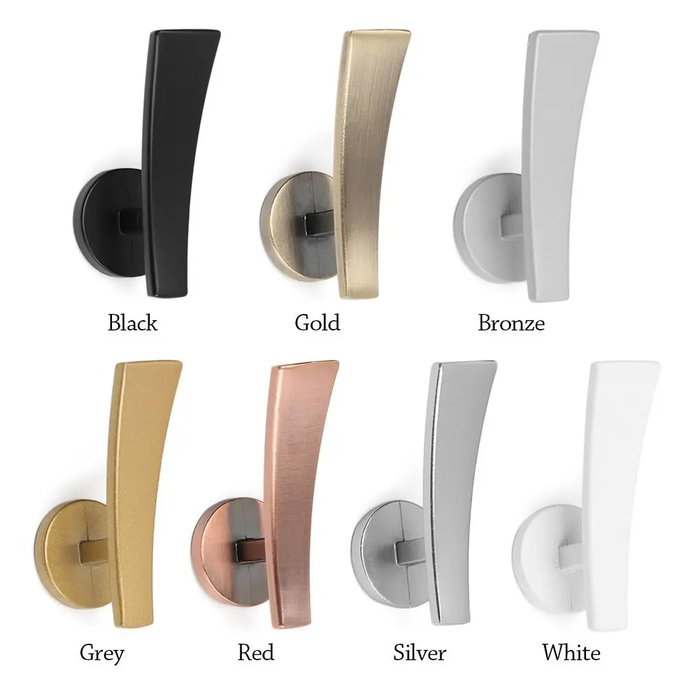2pcs Wall Mounted Metal Curtain Hooks Holdback Decorative Drapery Curtain Hanger