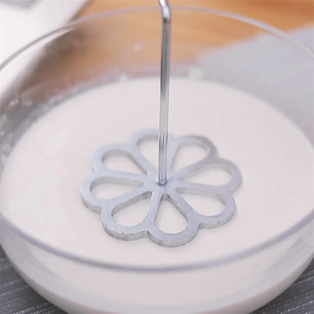 Aluminum Swedish Rosette Iron Maker Waffle Timbale Molds Funnel Cake Ring Maker Cookie Bake Mold Bunuelos Mold With Handle