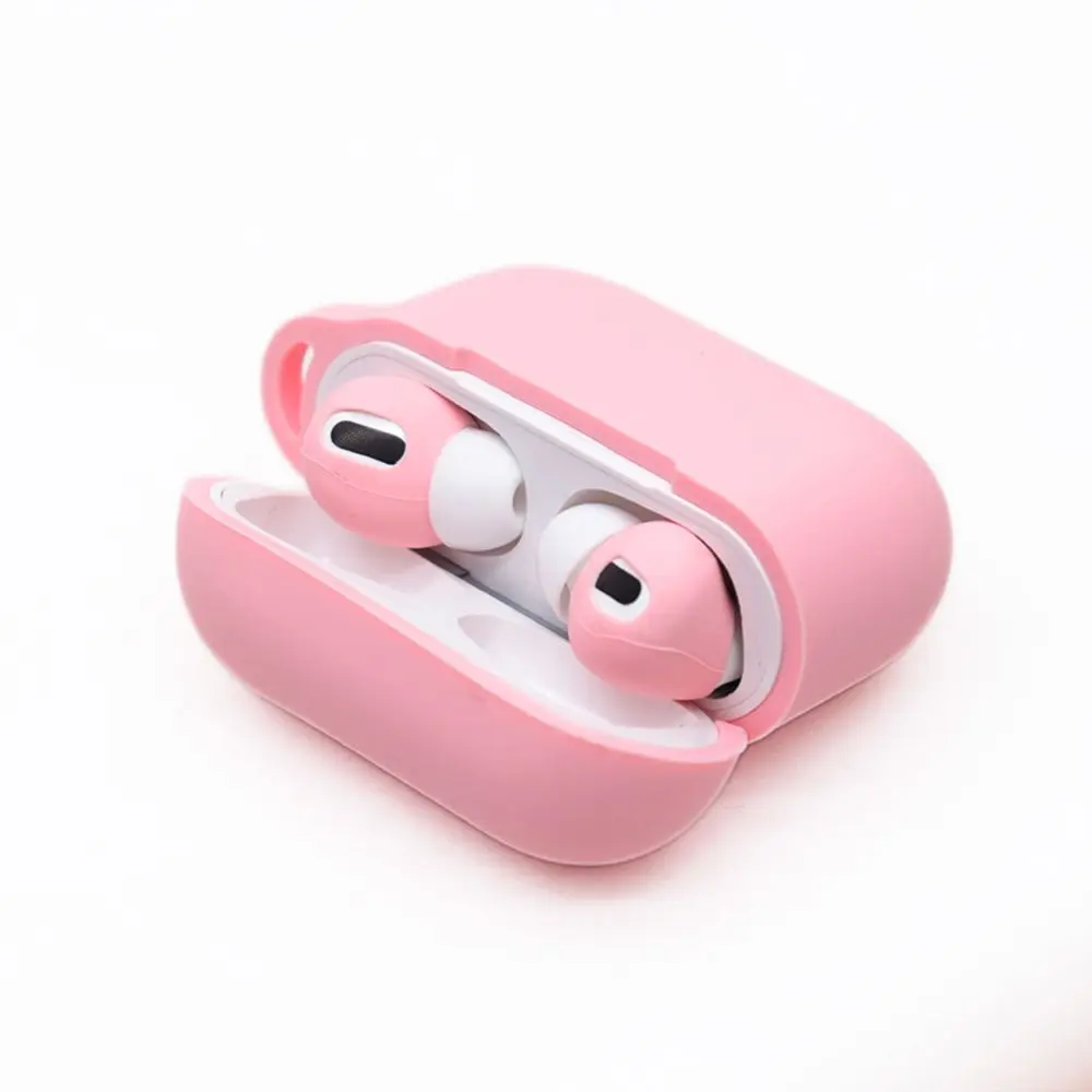 2pcs Silicone Earphone Case Cover For Airpods Pro Soft Ultra Thin Earphone Tips Anti Slip Earbud For Apple AirPods Pro