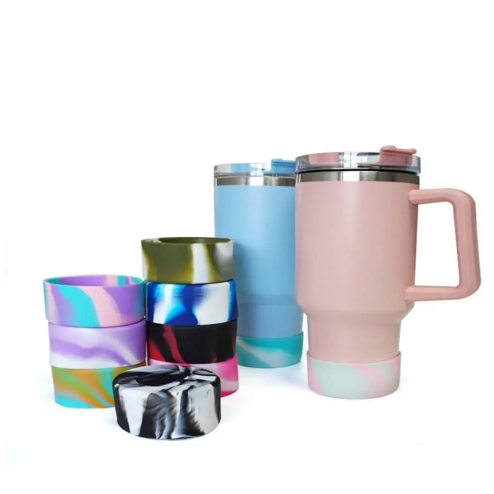 Protective Boot Silicone Bottom Cover for Tyeso for Stanley Water Bottle 12oz - 40oz Bottom Sleeve Cover Diameter Anti Slip