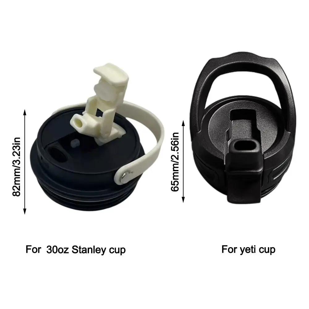 Replacement Sealing Bottle Cover Plastic Multicolor Cup Cap Splash-proof Travel Cup Flask Lid for 30oz Stanley Cup Accessories