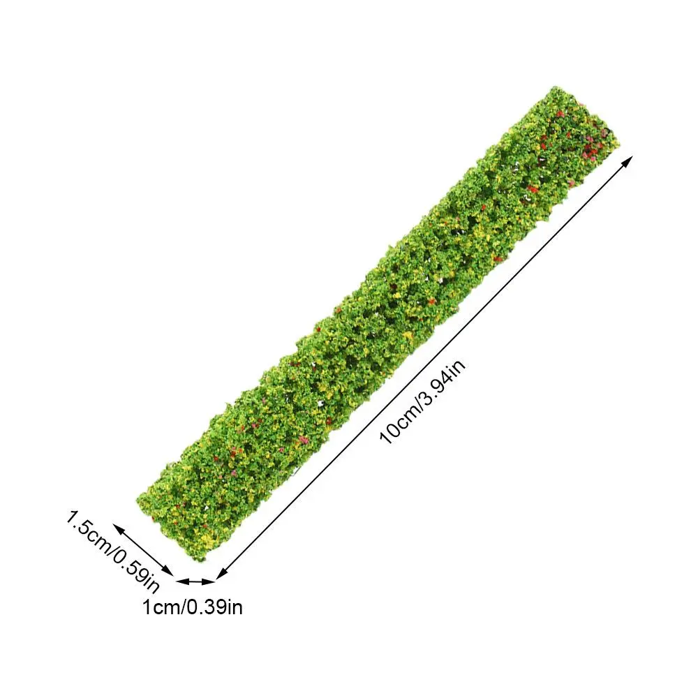 3pcs/set DIY Miniature Garden Decor Durable Static Scenery Model Landscape Wargame Grass Tufts Building Layout Sand Table