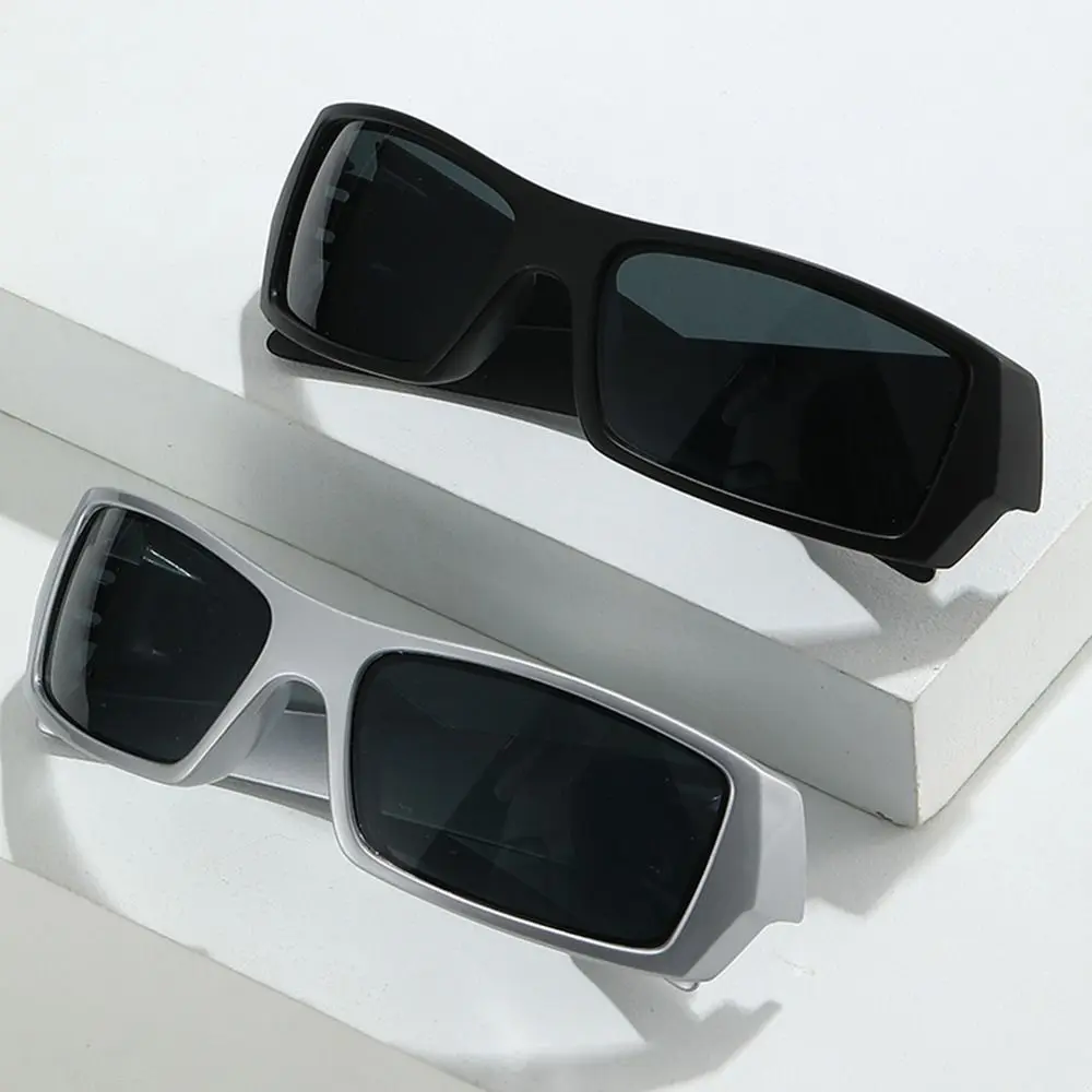 Wrap Around Y2K Sunglasses Futuristic Sports Sun Glasses 2022 Trendy Fashion Shades Vintage Punk Goggle Eyewear