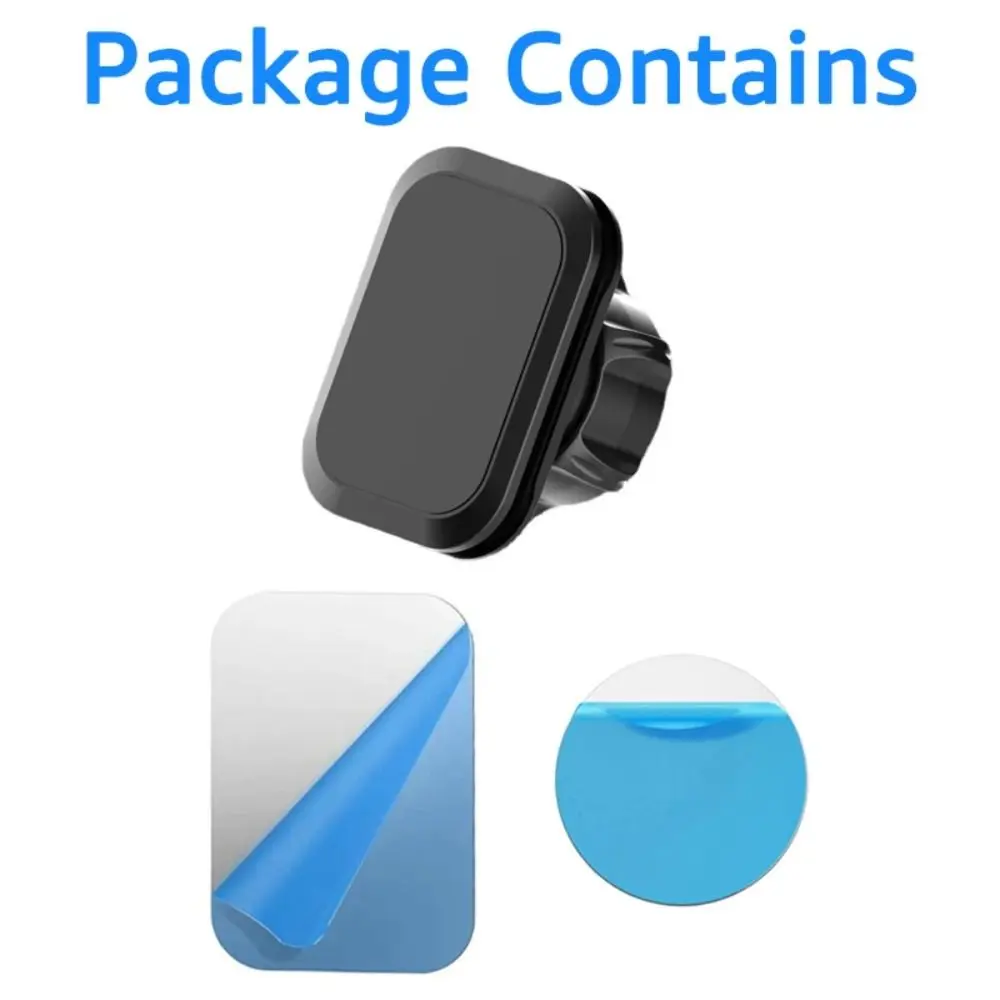 Universal Magnetic Car Mobile Phone Holder Accessories Strong Magnet Car Cellphone Bracket for 17mm Ball Head Base Mount