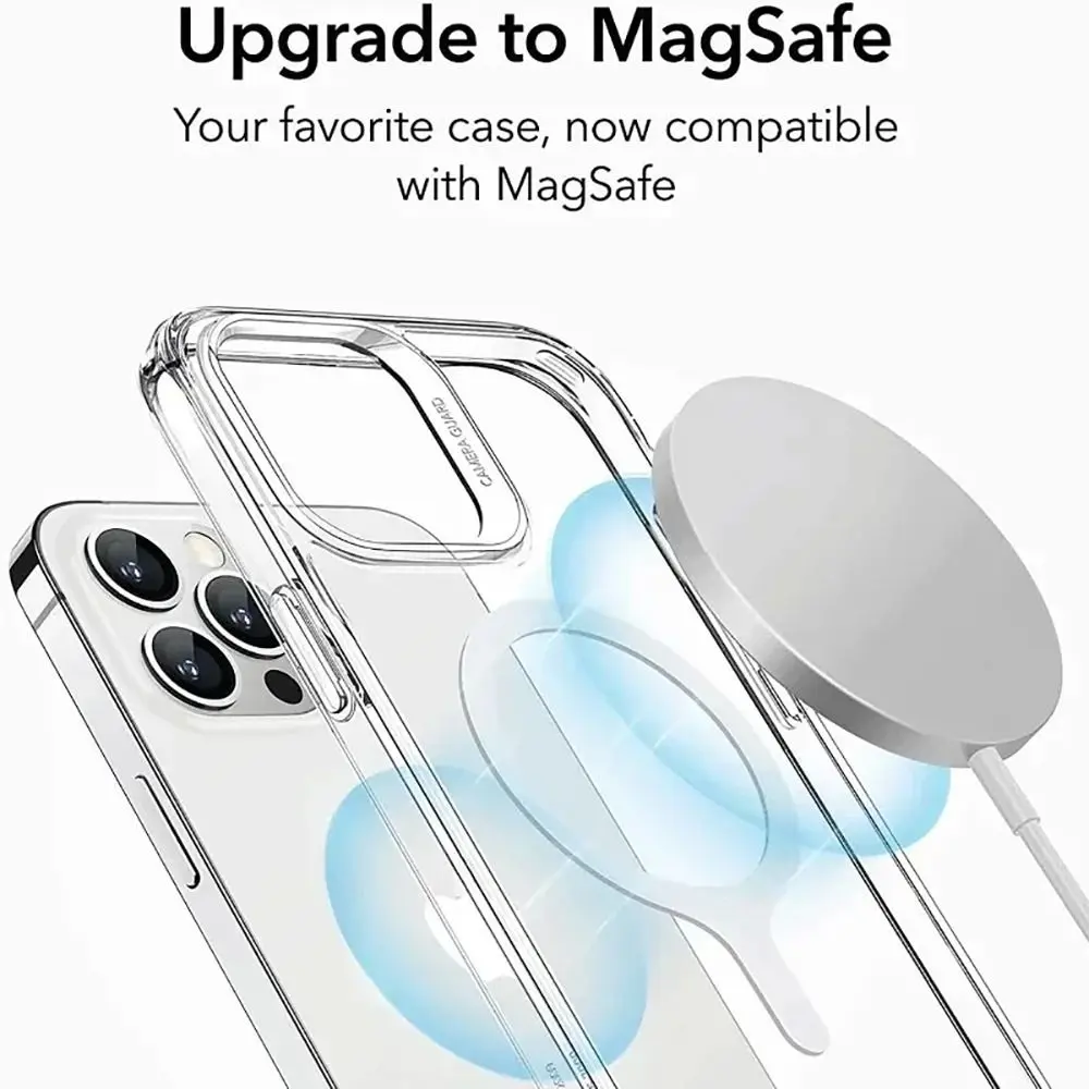 Q Styling Stainless Steel Magnetic Metal Plate Ring For Magsafe Wireless Charger Iron Sheet Sticker Magnet for Car Phone Holder