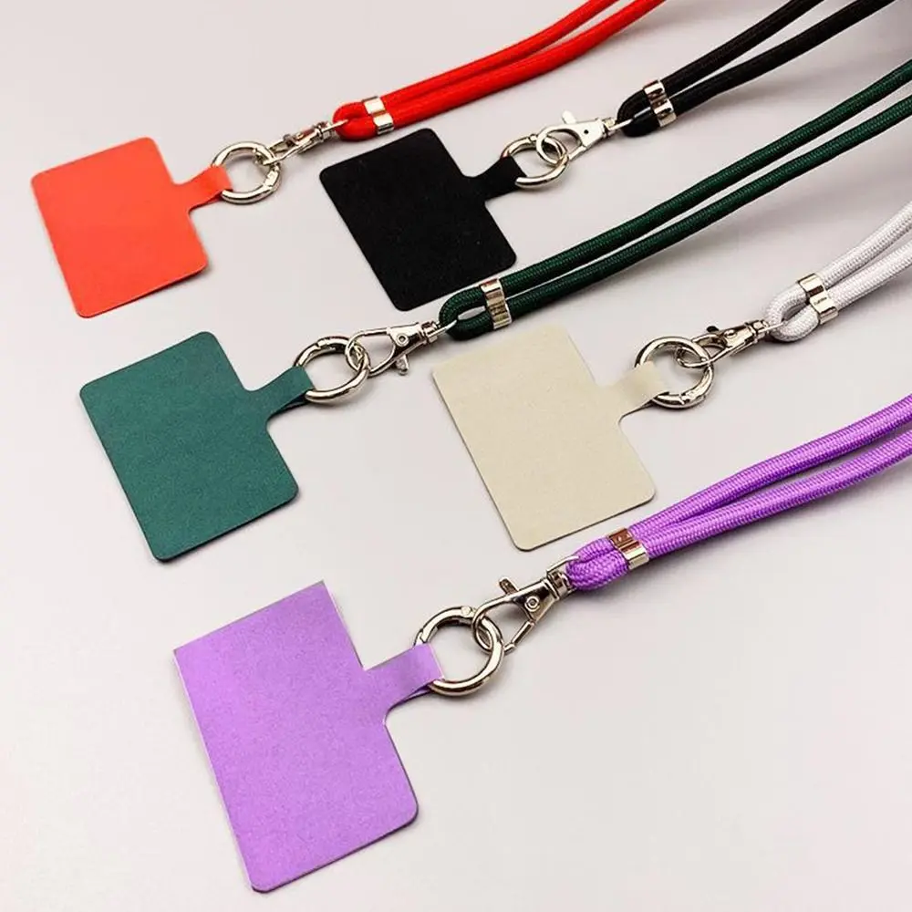 Universal Crossbody Phone Lanyards with Patch Adjustable Mobile Phone Strap Lanyard Neck Rope for Cell Phone Hanging Cord Strap