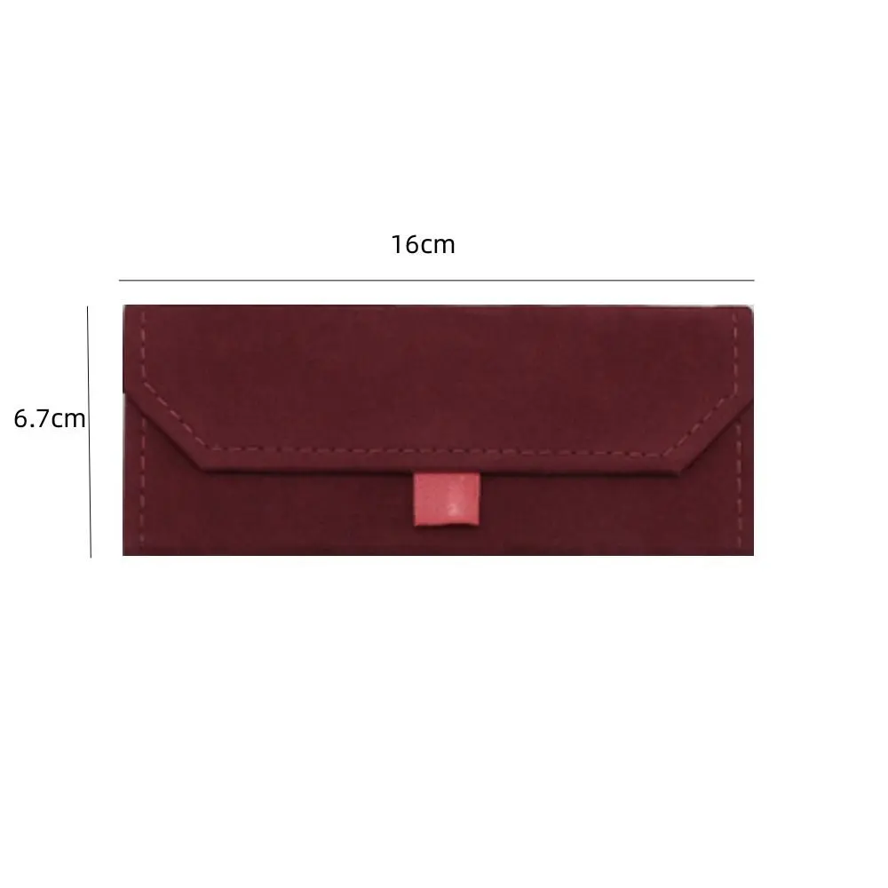 European Hot velvet triangle folding glasses Women case Elegant sunglasses case men soft noble reading glasses box Wholesale
