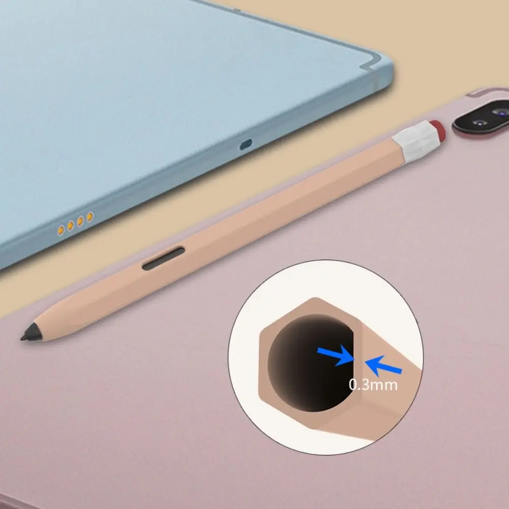 Pen Case for Samsung Galaxy Tab S Pen for Samsung Tab S7 S8 S9 Liquid Silicone Stylus Pencil Cover