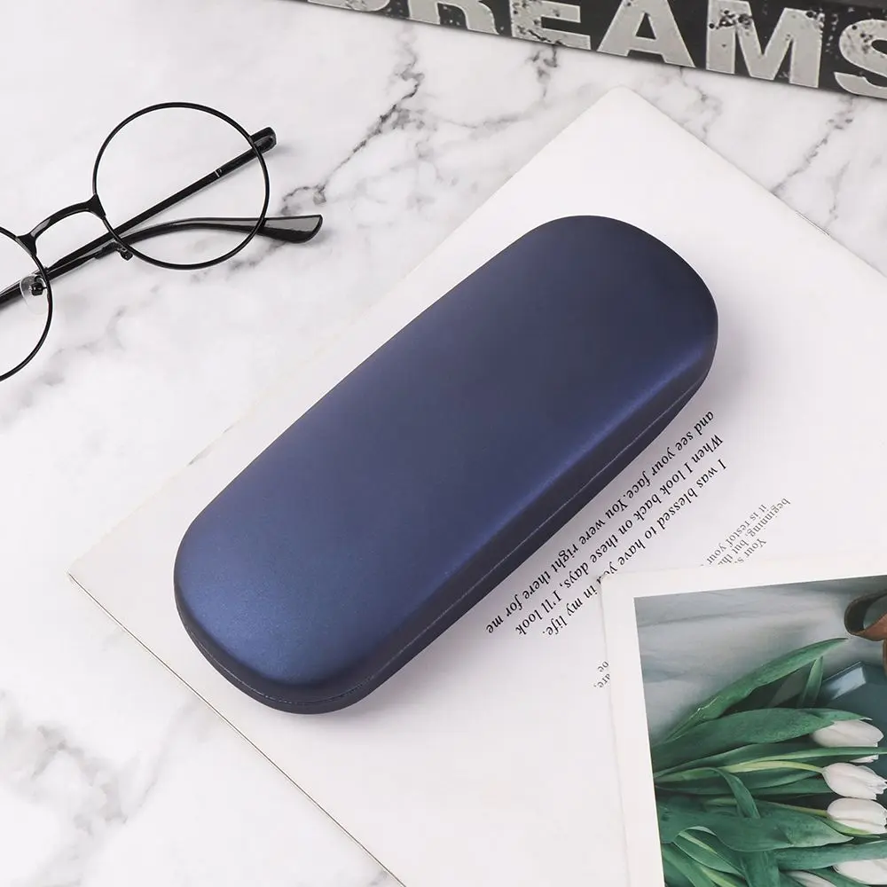 New Fashion Men Women PU Pearlescent Glasses Box Myopia Glasses Case Reading Eyewear Case Eyewear Protector