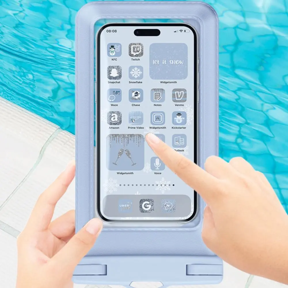 Waterproof Phone Case For iphone 11 12 13 14 Pro Max Samsung IPX8 30m Waterproof PVC Swimming Bag Mobile Phone Protective Cover