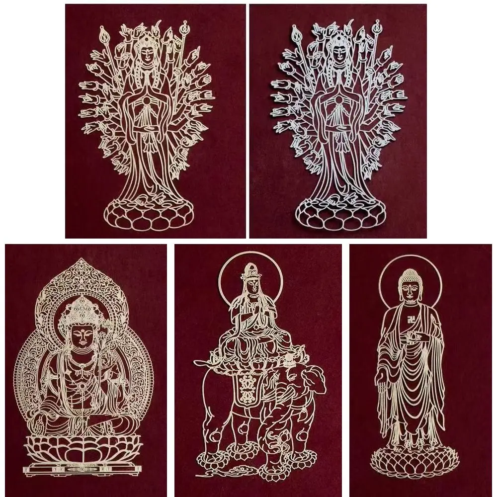 Chinese Zodiac Sticker Buddhist Buddha Mobile Phone Sticker Phone Case Stickers Metal Sticker Gift