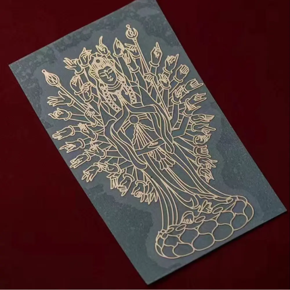 Chinese Zodiac Sticker Buddhist Buddha Mobile Phone Sticker Phone Case Stickers Metal Sticker Gift