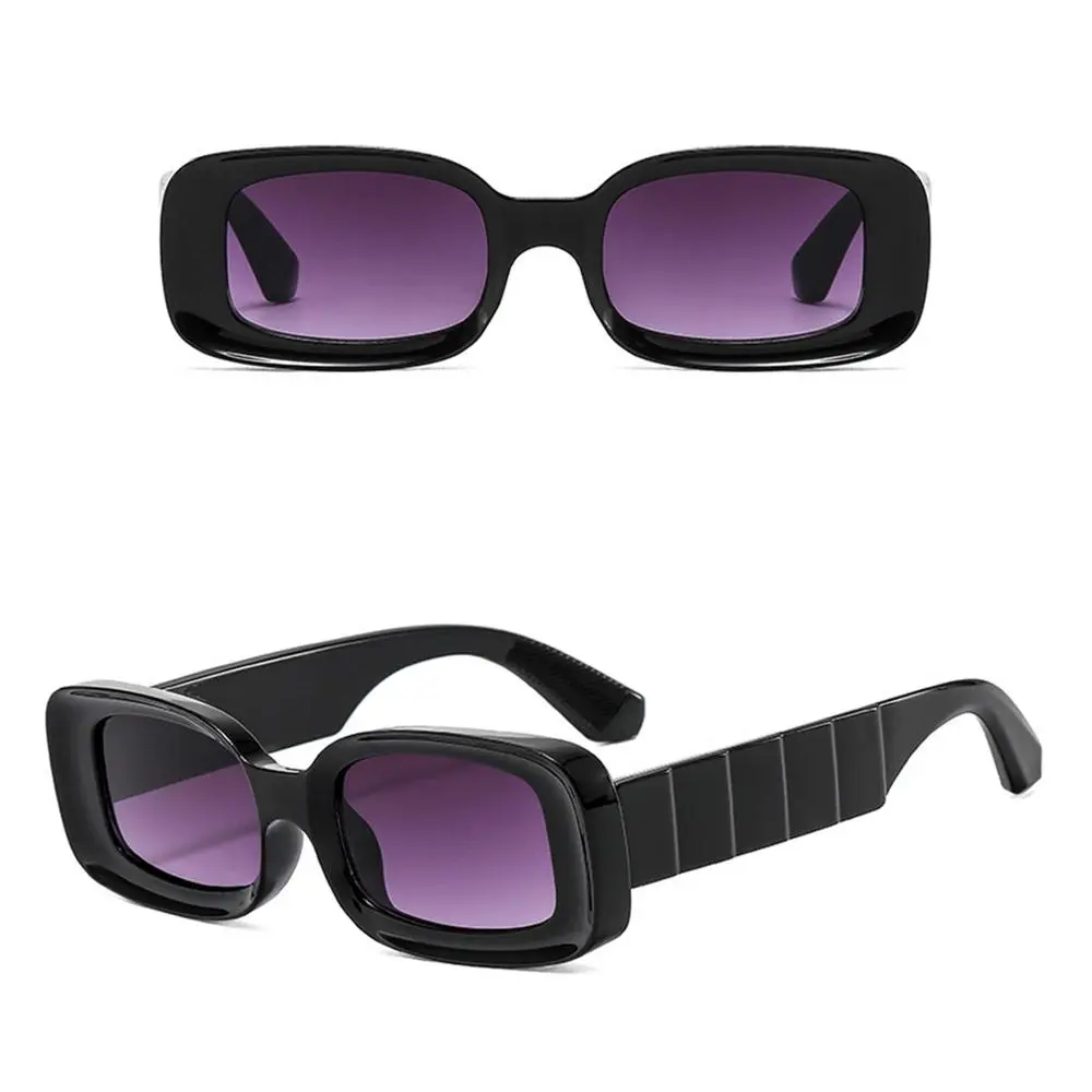 Clear Blue Sunglasses Men Women Retro Sun Glasses Vintage Shades Square Sun Glasses UV400 Eyewear