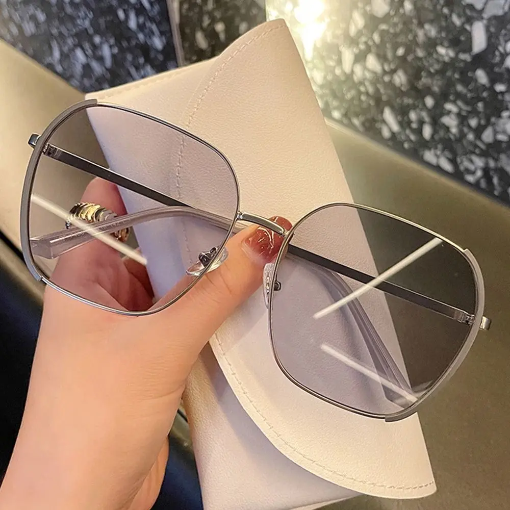 Oversized Polarized Sunglasses for Women & Men Anti-UV Sun Glasses Fashion Gradient Shades UV400 Summer Eyewear
