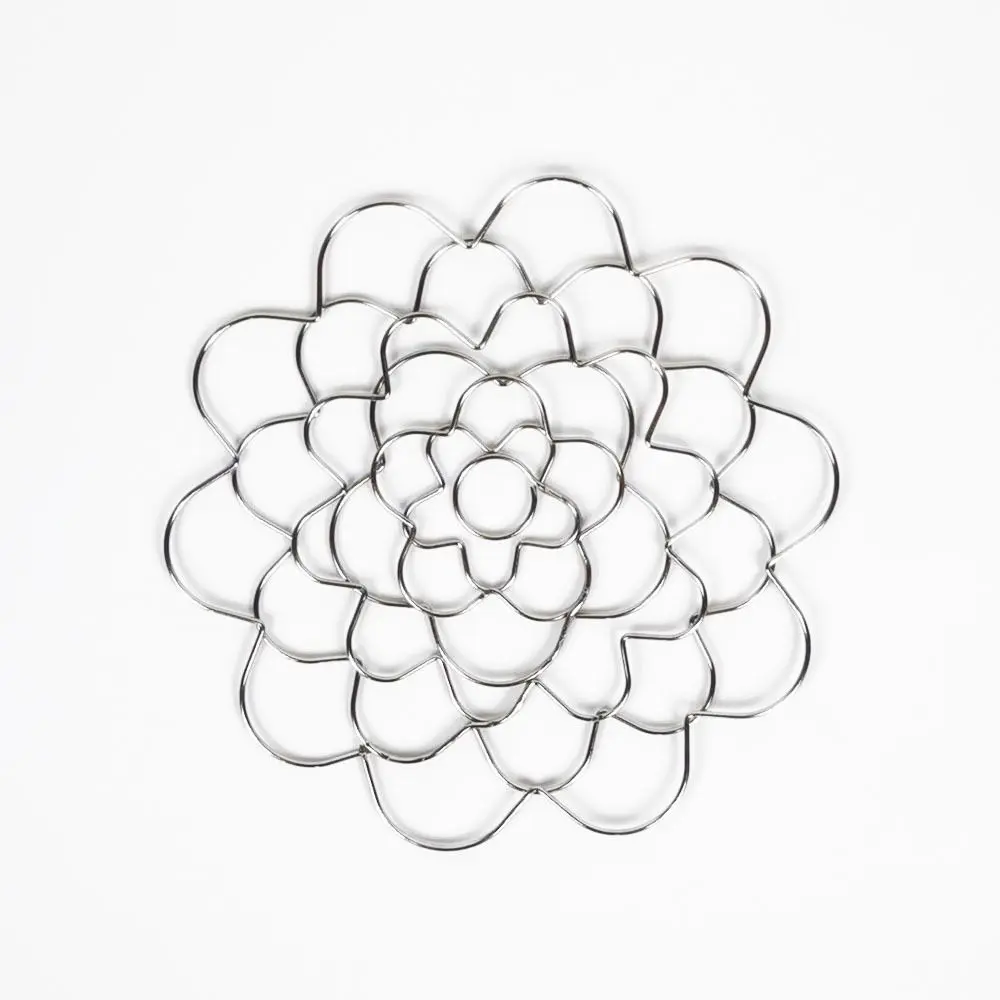 Bouquet Twister Flower Lid Supplies Flower Vase Arrangement Wearable Reusable Floral Arrangement Holder Stainless Steel