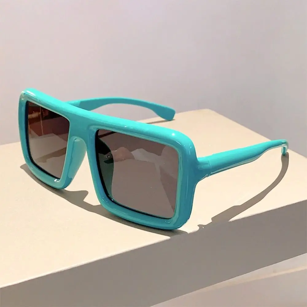 Oversized Square Sunglasses for Women Men Trendy Punk Big Thick Frame Sun Glasses Fashion Lady Shades UV400 Protection Eyewear