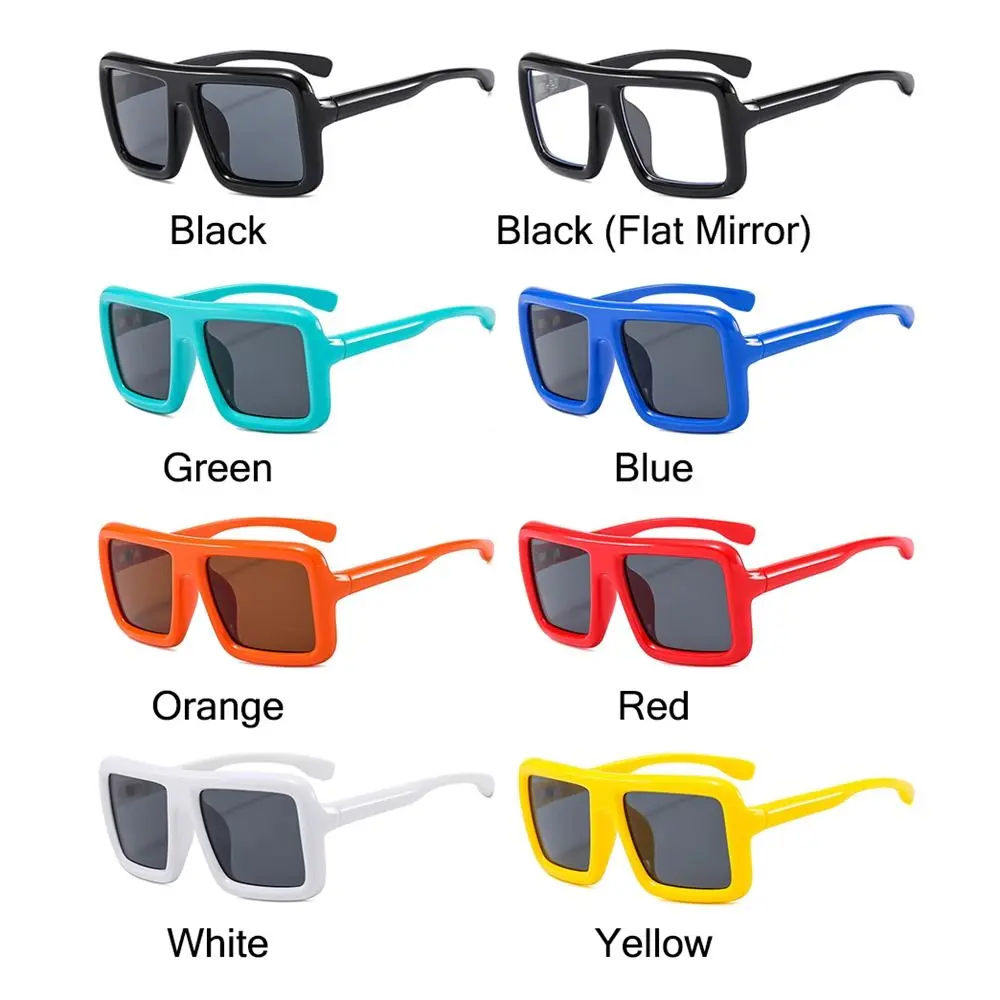 Oversized Square Sunglasses for Women Men Trendy Punk Big Thick Frame Sun Glasses Fashion Lady Shades UV400 Protection Eyewear