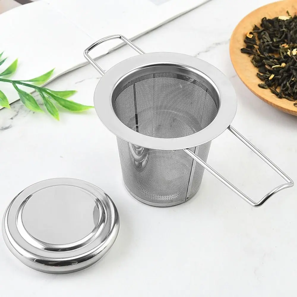 Stainless Steel Mesh Tea Infuser Reusable Strainer Loose Tea Leaf Spice Filter