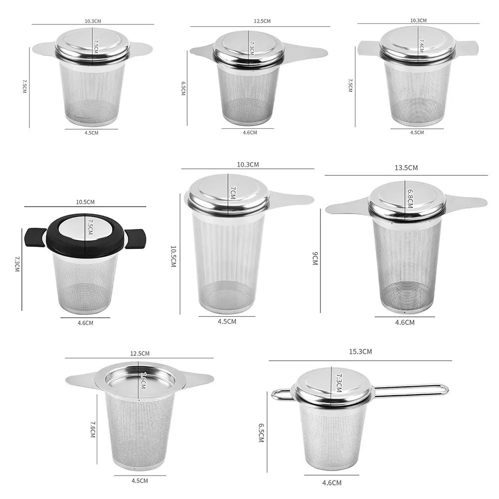 Stainless Steel Mesh Tea Infuser Reusable Strainer Loose Tea Leaf Spice Filter