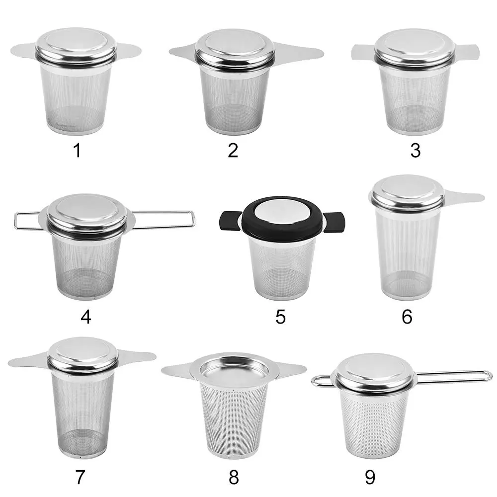 Stainless Steel Mesh Tea Infuser Reusable Strainer Loose Tea Leaf Spice Filter