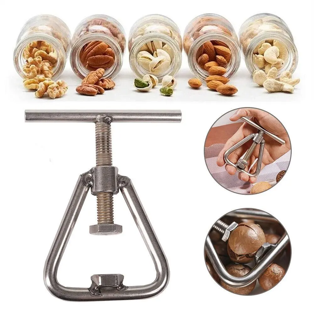 Manual Nut Opener Nut Cracker Machine Nut Sheller Tool Macadamia Opening