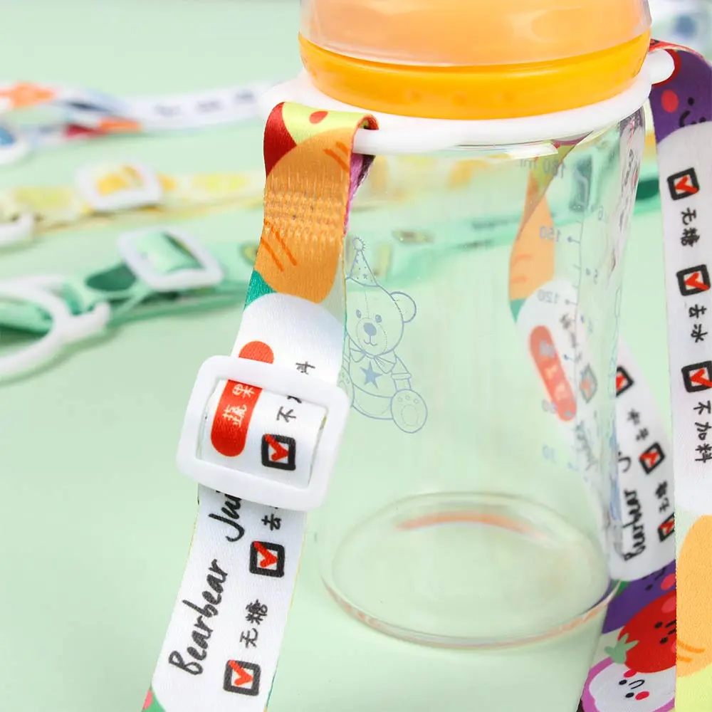 1pcs Water Bottle Shoulder Strap Kettle Straps Kettle Accessories Adjustable Portable Baby Kettle Buckle Lanyard for Outdoor