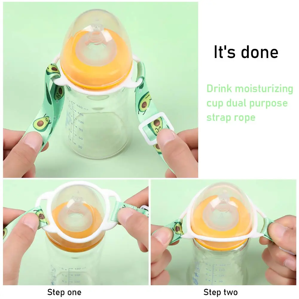 1pcs Water Bottle Shoulder Strap Kettle Straps Kettle Accessories Adjustable Portable Baby Kettle Buckle Lanyard for Outdoor