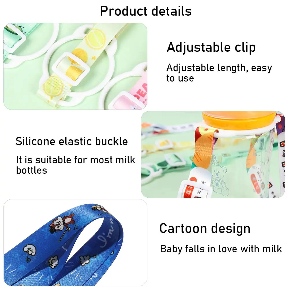 1pcs Water Bottle Shoulder Strap Kettle Straps Kettle Accessories Adjustable Portable Baby Kettle Buckle Lanyard for Outdoor